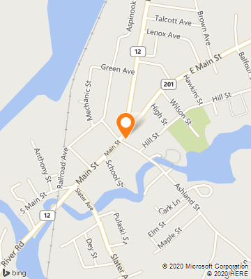 Map of Jewett City, CT