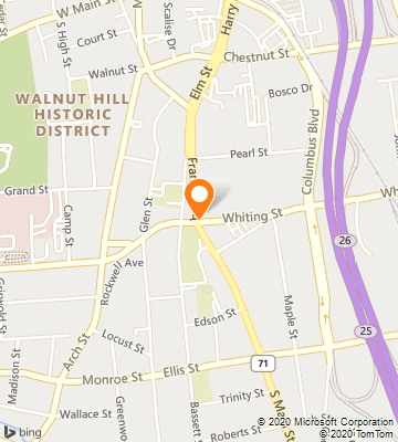 Map of New Britain, CT