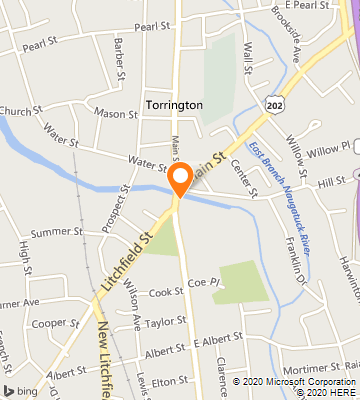 Map of Torrington, CT