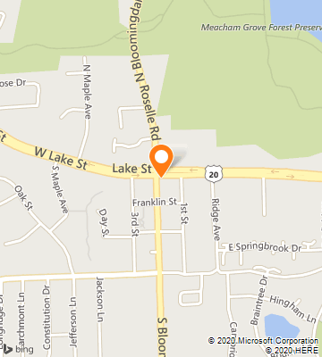 Map of Bloomingdale, IL