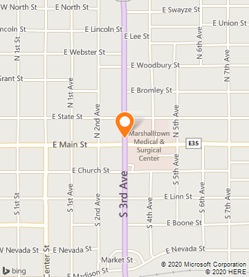 Map of Marshalltown, IA