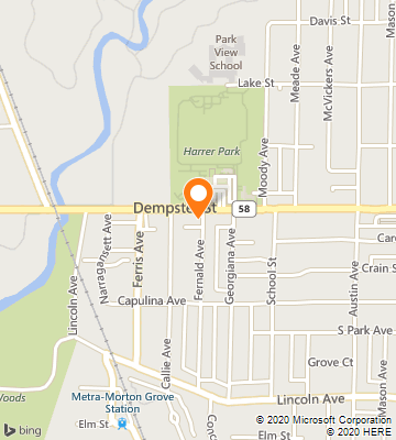 Map of Morton Grove, IL