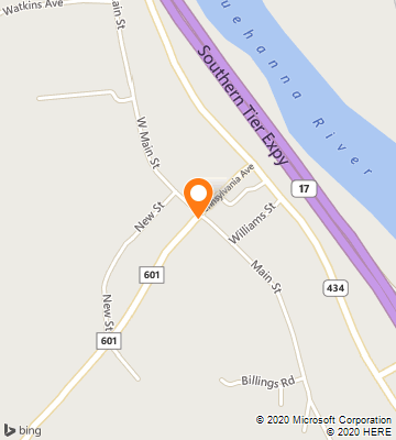 Map of Apalachin, NY