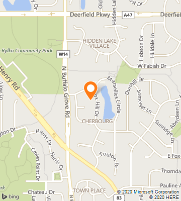 Map of Buffalo Grove, IL