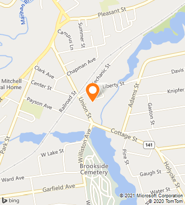 Map of Easthampton, MA