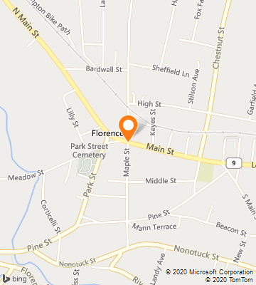Map of Florence, MA