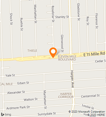 Map of Saint Clair Shores, MI