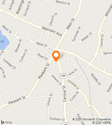 Map of Leominster, MA