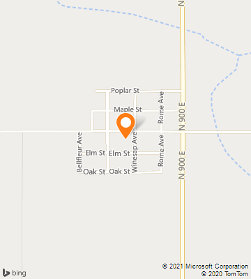 Map of Castleford, ID