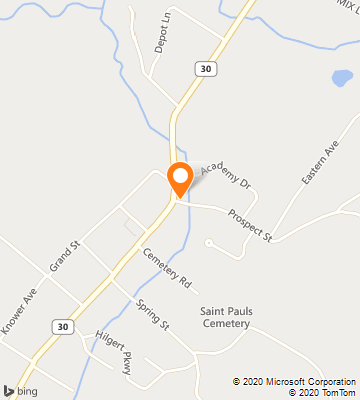 Map of Schoharie, NY