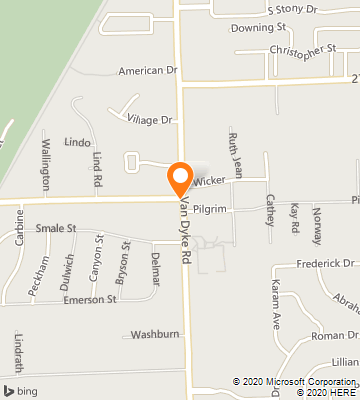 Map of Washington, MI