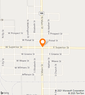 Map of Clarksville, IA