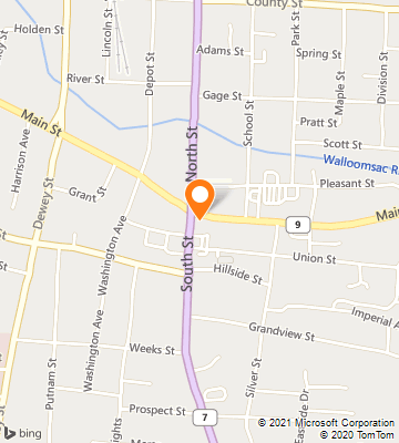 Map of Bennington, VT