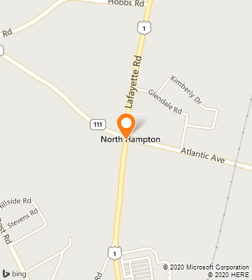 Map of North Hampton, NH