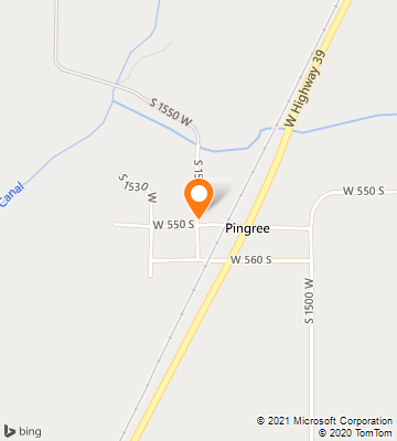 Map of Pingree, ID