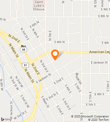 Map of Mountain Home, ID