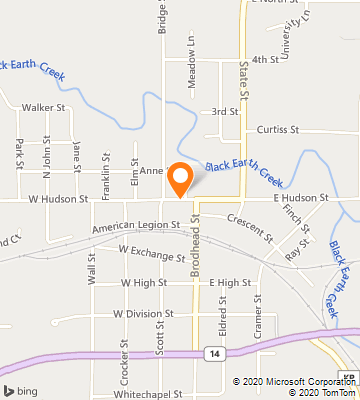 Map of Mazomanie, WI