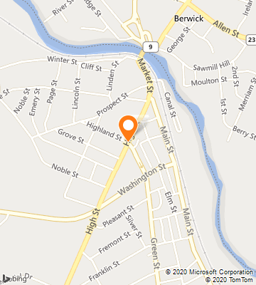 Map of Somersworth, NH