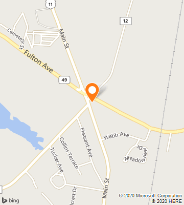 Map of Central Square, NY