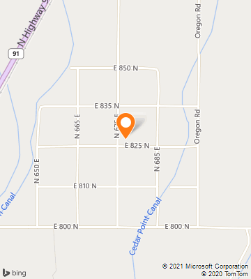 Map of Basalt, ID