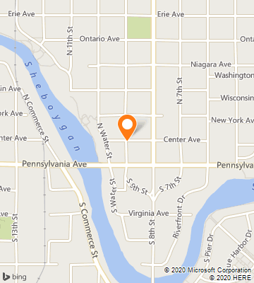 Map of Sheboygan, WI