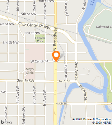 Map of Rochester, MN