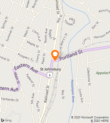 Map of Saint Johnsbury, VT