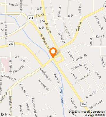 Map of Silverton, OR