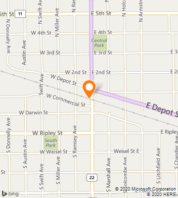 Map of Litchfield, MN