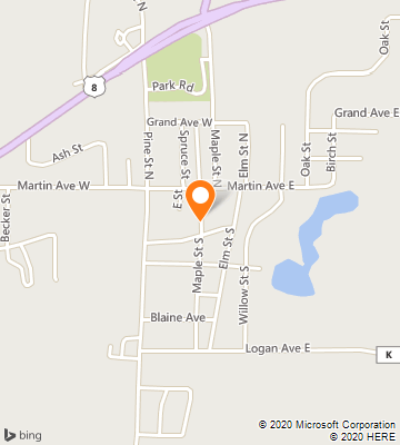 Map of Turtle Lake, WI