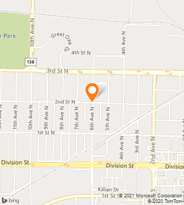 Map of Waite Park, MN