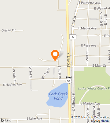 Map of Solon Springs, WI