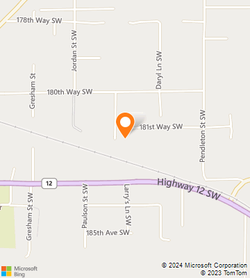 Map of Rochester, WA