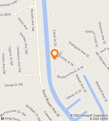 Map of Ocean Shores, WA