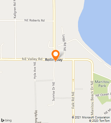 Map of Rollingbay, WA