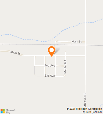 Map of Dahlen, ND