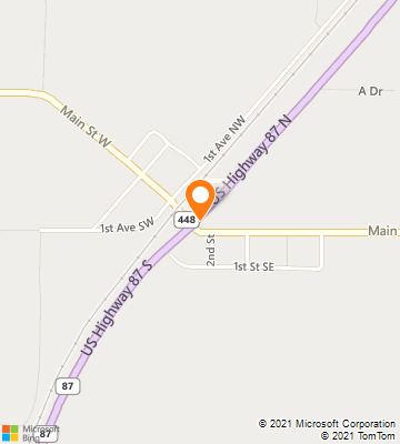 Map of Box Elder, MT