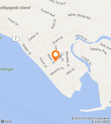 Map of Ketchikan, AK