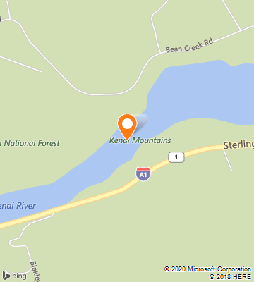 Map of Cooper Landing, AK